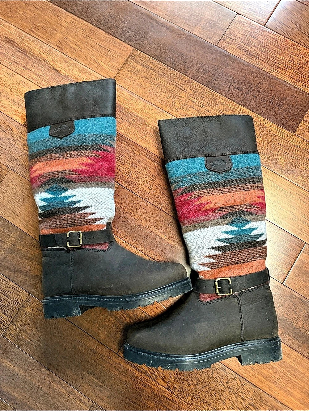 Paul Brodie Tall Boots Brown